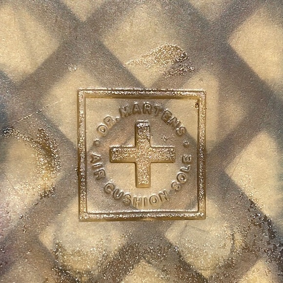 Dr. Martens , 1460 Pascal Y, rainbow iridescent combat boots. Lace up, Zip. - Picture 7 of 14